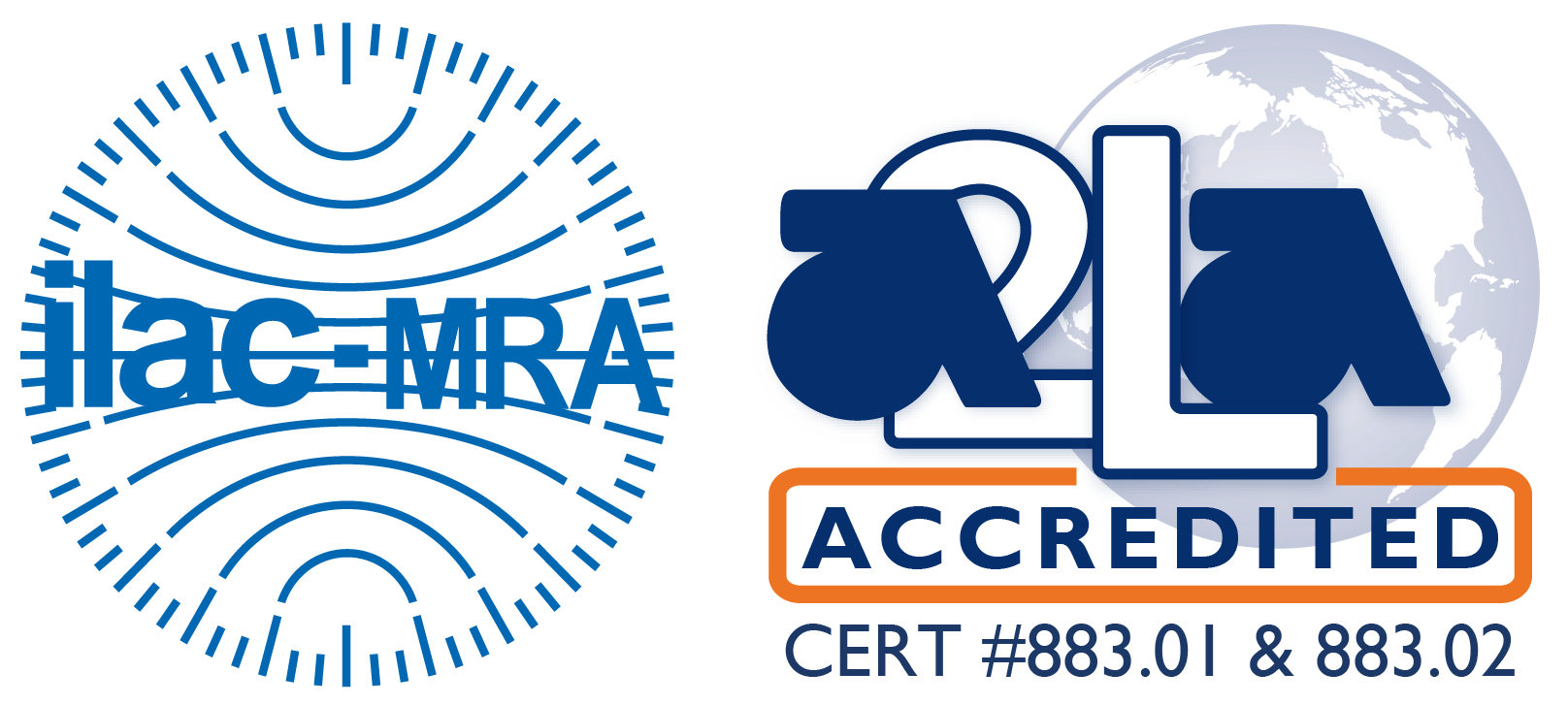 A2LA certified logo