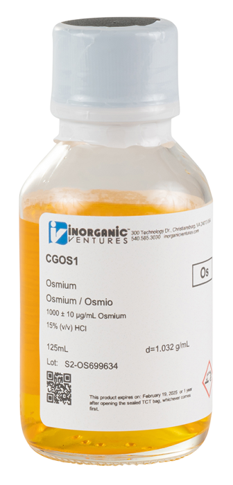 1000ug/mL OSMIUM 125mL