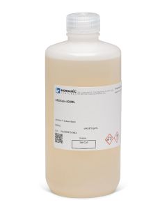 Solvent Blank, 500mL
Solvent composition is proprietary. Organic solvent that can be used with oil samples, aqueous standards, and organometallic standards.