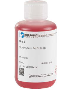100 ppm Precious Metals ICP Standard