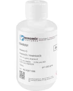 1000ug/mL ARSENIC (+3) 125mL