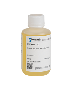 10 ppm Precious Metal (Osmium) ICP Calibration/Quality Control Standard