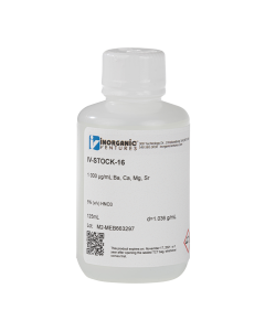 1000 ppm Alkaline Earth ICP Calibration/Quality Control Standard