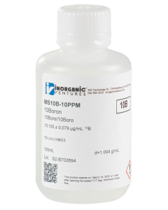 10 ppm single element standard for ICP-MS applications