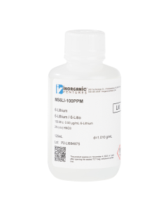 100 ppm single element standard for ICP-MS applications