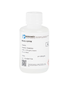 10ug/mL ARSENIC 125mL