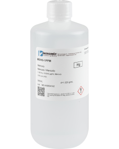 1ug/mL MERCURY HCl  500mL