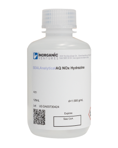 Working hydrazine Reagent for Nirtate/Nitrite Analysis utilizing the Hydrazine Reduction method, 125mL
Compatible with: SEAL Method EPA-141