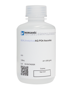 Ascorbic Acid Reagent for Phosphate Analysis by Discrete Analyzer, 125mL
Compatible with: SEAL Method EPA-118