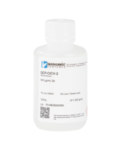 EPA CLP ICP Verification Standard 2 (500 ppm Sb)