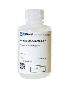 Working Turbidimetric Reagent for Sulfate Analysis by Colorimetric Methods