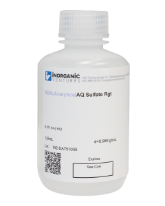 Turbidimetric Reagent for Sulfate Analysis, 125mL
Compatible with: SEAL Method EPA-165