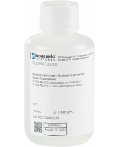 Concentrate for 3.5 mM carbonate/1.0 mM bicarbonate eluent