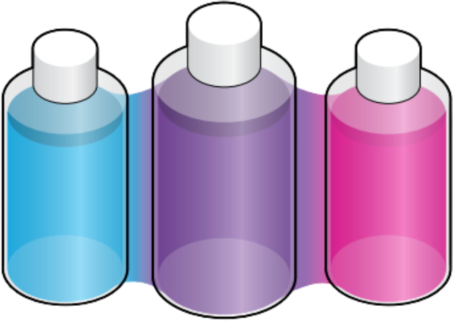 Certified Reference Material bottles